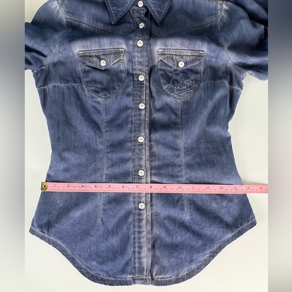 Vivienne Westwood Anglomania X Lee jeans Rider shirt size XS - Picture 10 of 11